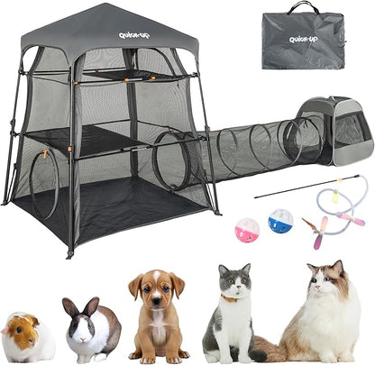 Cat Enclosure Kitten and Tower Tent - Image 9