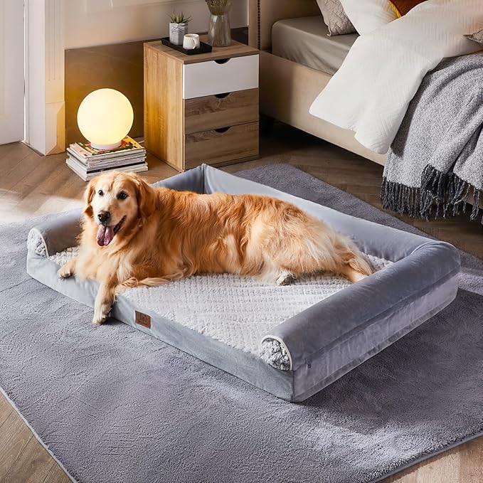 WNPETHOME Orthopedic Dog Beds for Extra Large Dogs, Waterproof Memory Foam XL - Image 2