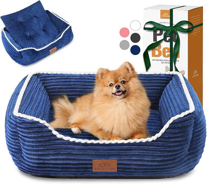 Orthopedic Dog Bed for Medium Dogs, Dog Sofa Beds Supportive Foam Pet Couch Bed by Zerbuger