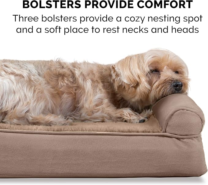 FurHaven Orthopedic Foam Sofa Dog Bed - Image 11
