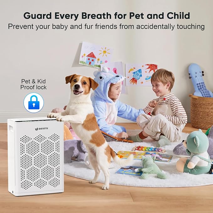 DAYETTE Air Purifiers for Home Large Room Up to 2400 Ft² - Image 9