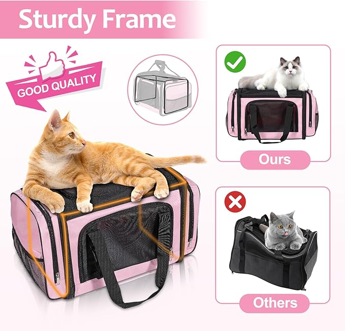 Large Cat Carrier, Pet Carrier, Dog Carrier - Image 7