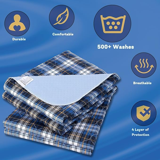 Washable Bed Pads, Non-Slip Bed Pads - Image 3
