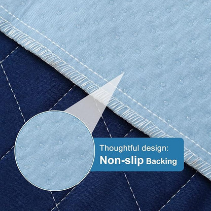 OUTCREATOR® Washable Bed Pads 34" x 36", Incontinence Mattress Protector - Image 3