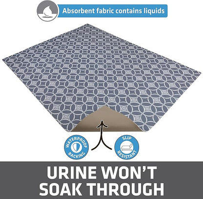 Drymate Cat Litter Box Mat, Litter Trapping Mat, Waterproof, Urine-Proof - Image 3