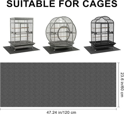 Under Pet Cage Mat for Bird Cages, Dog Kennels, Reptile Aquariums, Dog Kennels - Image 2