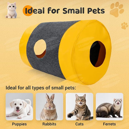 Homrich Multifunctional Collapsible Cat Play Bag, Indoor Cat Tunnel Activity - Image 8