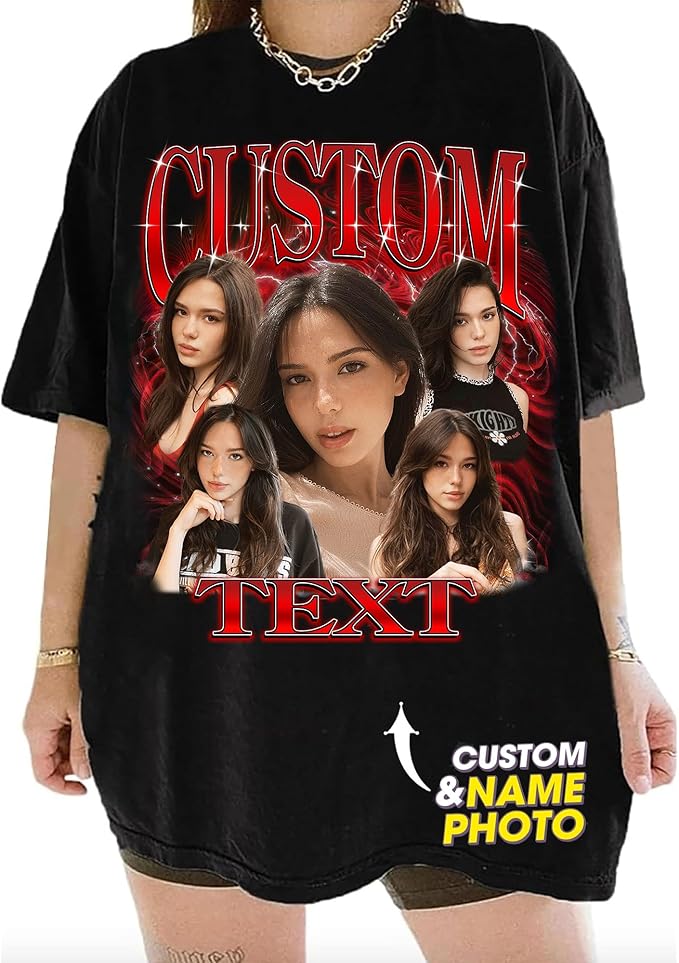 NAZENTI Custom Bootleg Rap Tee, Custom T-Shirts by Nazenti