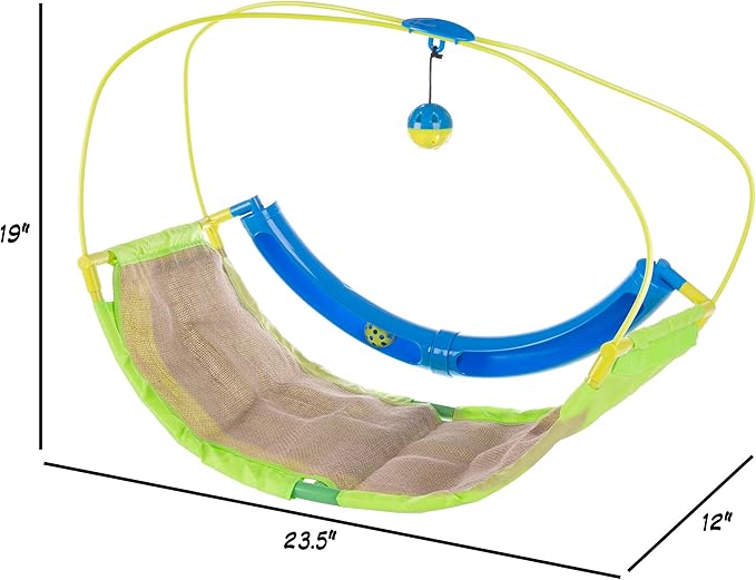 PETMAKER Interactive Cat Toy Rocking Activity Mat- Swing Playing Station - Image 3