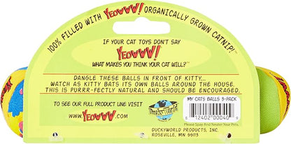 Yeowww My Cats Balls, 3 Balls per Pack - Image 3