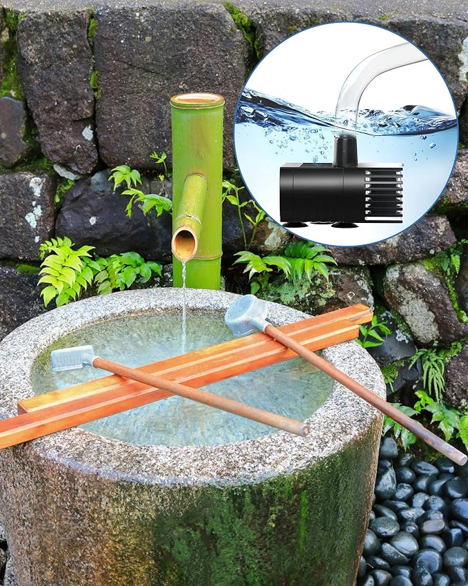 Biling Solar Water Pump for Bird Bath, 6.5W Solar Panel Kit Outdoor Solar - Image 8