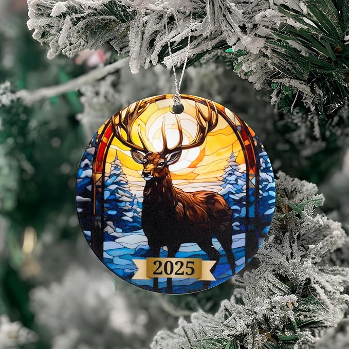 Reindeer Ornament, Christmas Ornaments 2025, Hunting Ornaments - Image 2