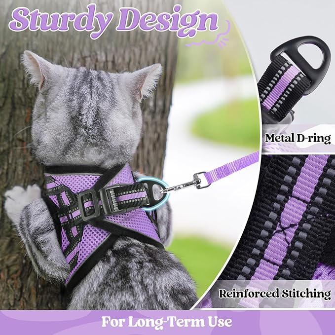 rabbitgoo Cat Harness and Leash Set - Image 4