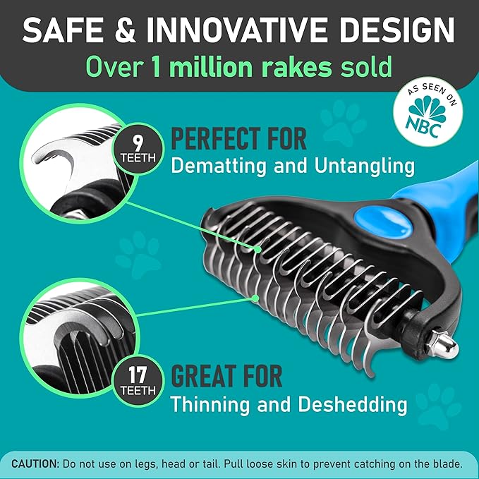 Maxpower Planet Dog Rake and Dog Hair Brush - Image 3