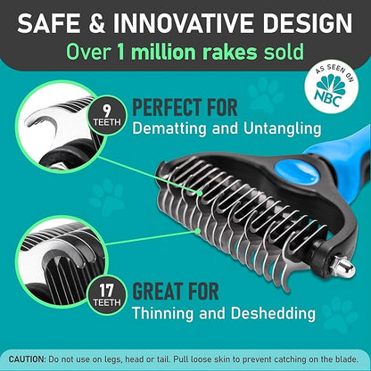 Maxpower Planet Dog Rake and Dog Hair Brush - Image 3