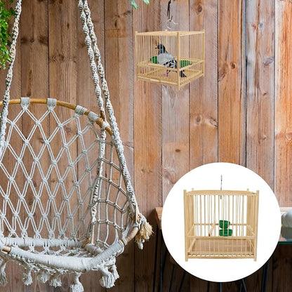 Yardwe Bird Travel Carrier Cage Parrot Cage - Image 5