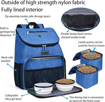 BAGLHER丨Dog Travel Bag, Airline Approved Pet Supplies Backpack, Dog Travel - Image 4