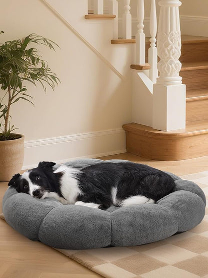 OhGeni 36 inches Calming Donut Orthopedic Dog & Cat Bed by OhGeni