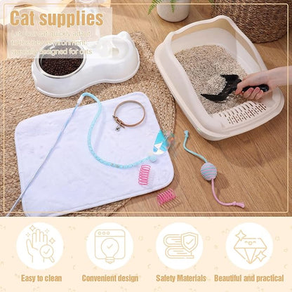 Eccliy Kitten Starter Kit, Pet Toy, Folding Carrier, Climbing Frame, Automatic - Image 4