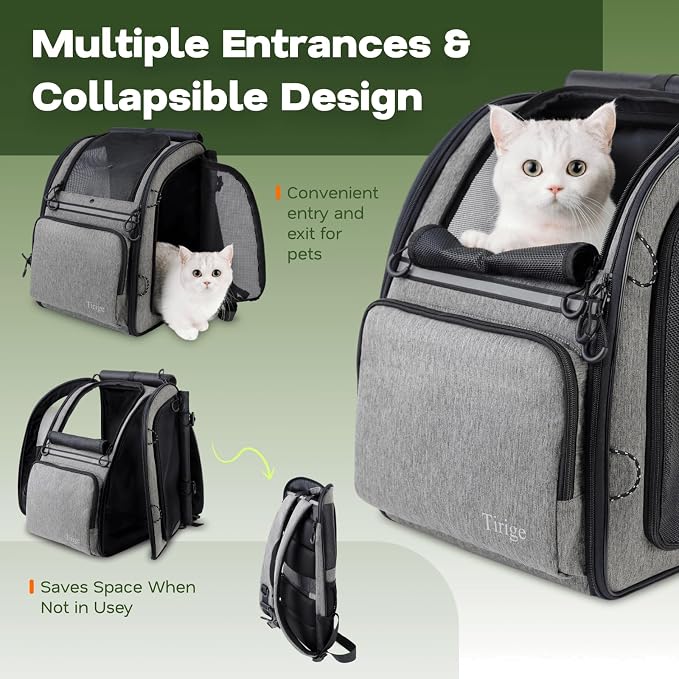 Premium Dog & Cat Carrier Backpack - Image 9
