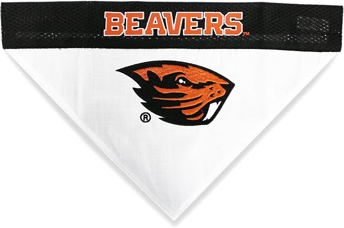 Pets First Collegiate Pet Accessories, Reversible Bandana, Oregon State Beavers - Image 3