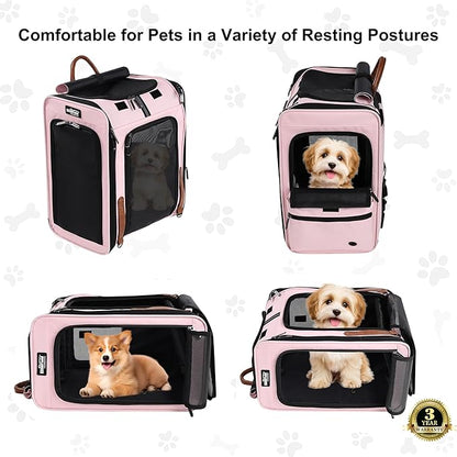 EliteField Deluxe Backpack Pet Carrier, Travel Soft-Sided Carrier Bag - Image 2
