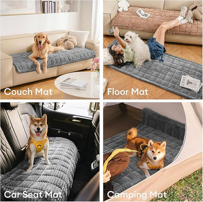 FUNNY FUZZY Pet Couch Covers for Sofa, Washable Dog Couch Cover Protector for - Image 4