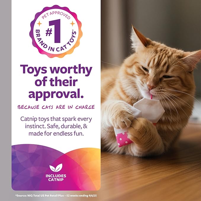 SmartyKat (2 Count Tea Teazers Catnip Cat Toys - Image 2