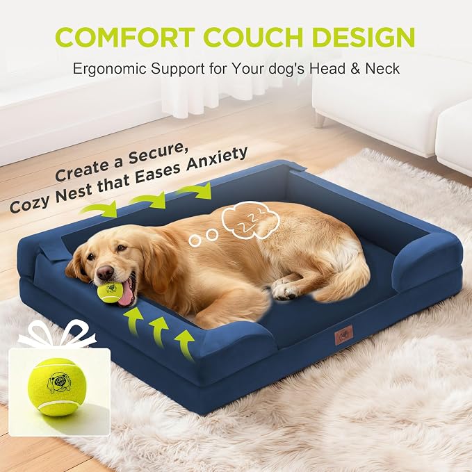 Extra Large Dog Bed, Orthopedic XL Washable Bed - Image 7