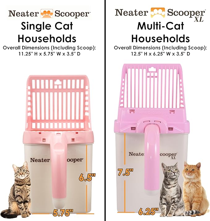 Neater Pet Brands Neater Scooper Standard Cat Litter Scoop, 60 Refill Bags – - Image 5