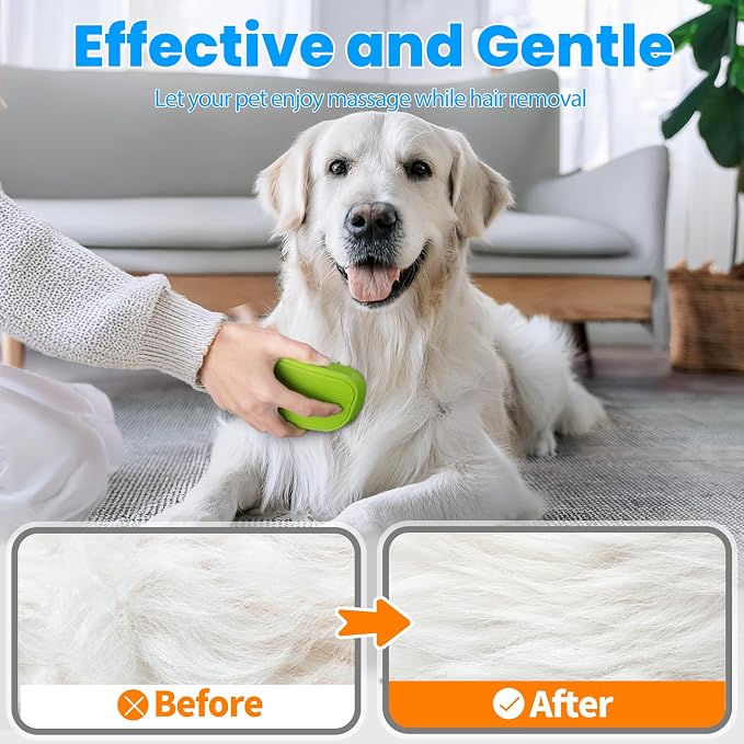 Comotech 3PCS Dog Bath Brush | Dog Shower/Washing Brush - Image 4