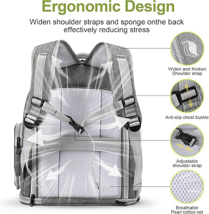 Expandable Cat Backpack, Cat Bubble Backpack Carrier - Image 6