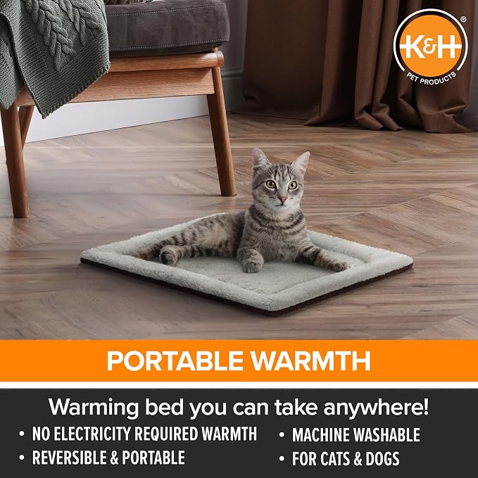 K&H PET PRODUCTS Self-Warming Cat Bed Pad, Self Heating Pad - Image 3