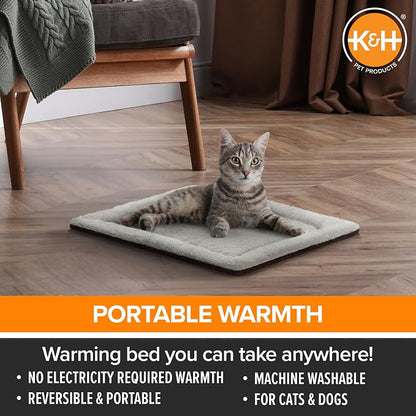 K&H PET PRODUCTS Self-Warming Cat Bed Pad, Self Heating Pad - Image 3