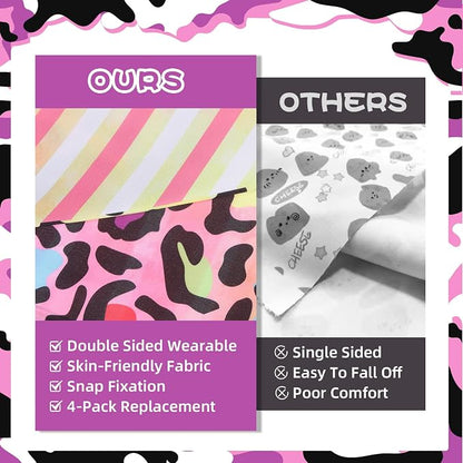 PAWCHIE Dog Bandanas Small Reversible Styles Pet Triangle Scarf Bibs - Image 5