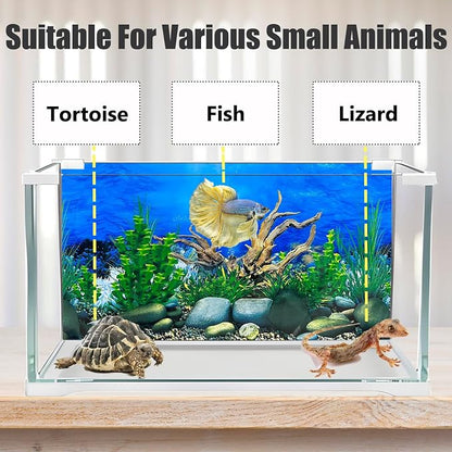 Aquarium Background Seabed Coral Rock Water Plants Fish Tank Backdrop 10 20 - Image 3