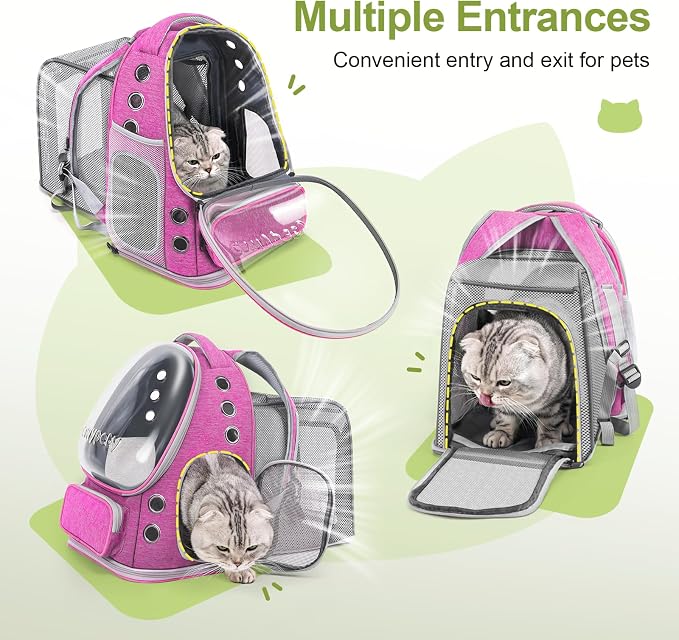 Expandable Cat Backpack, Cat Bubble Backpack Carrier - Image 7