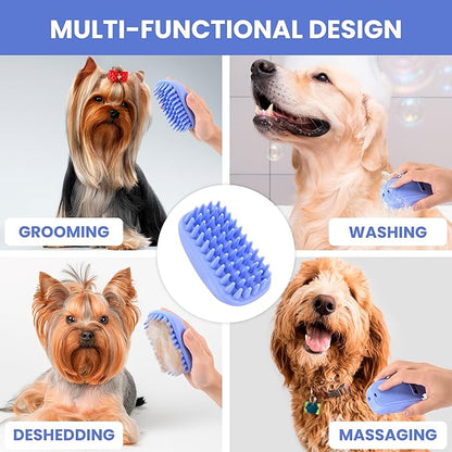 Bath Brush for Pet Grooming & Massage - Image 3