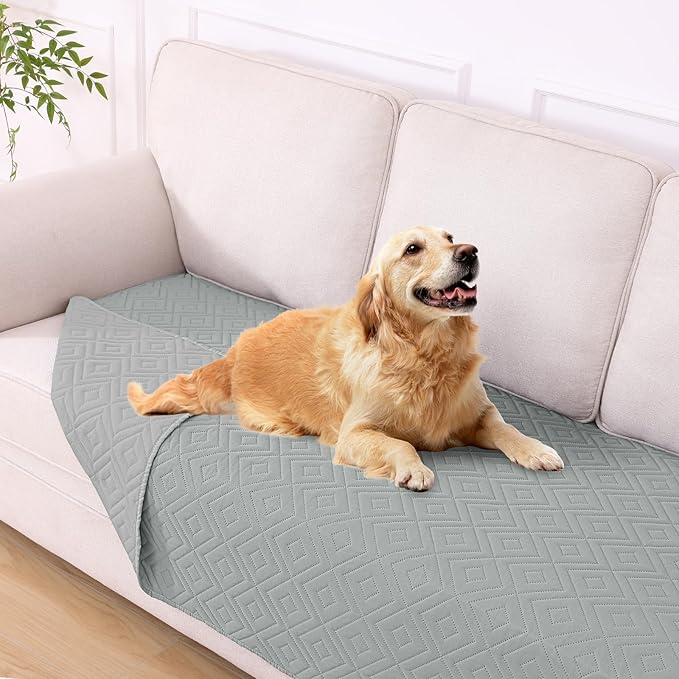 hyha Waterproof Dog Blanket, Soft Pet Bed Blankets, Waterproof Sofa Couch Cover by hyha