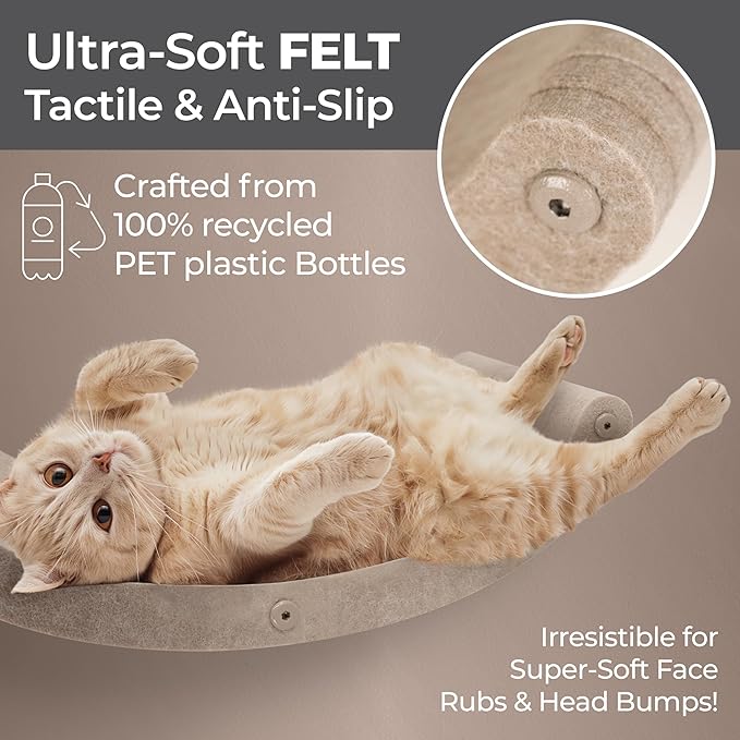 Wall Mounted Cat Hammock Bed by Pryde Pets - Image 2