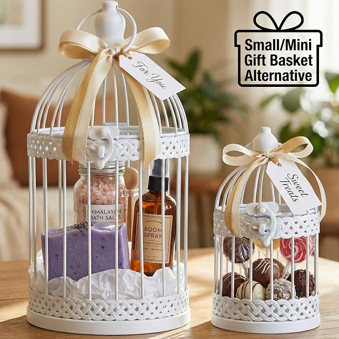 Vela Lanterns Bird Cage Decor Candle Holder Lantern Decorative Wedding Table - Image 5
