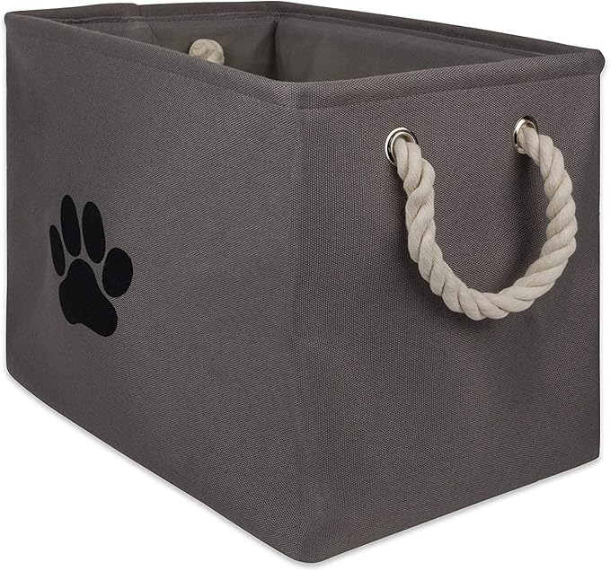 Bone Dry Pet Storage Collection Collapsible Bin, Small Rectangle by BoneDry