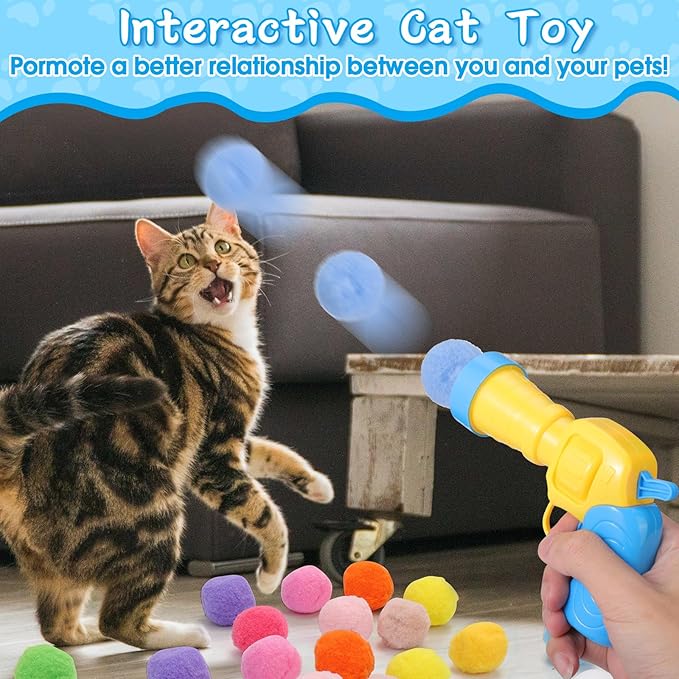 Mity rain Cat Ball Pit with Balls Included, Interactive Cat Toy - Image 4