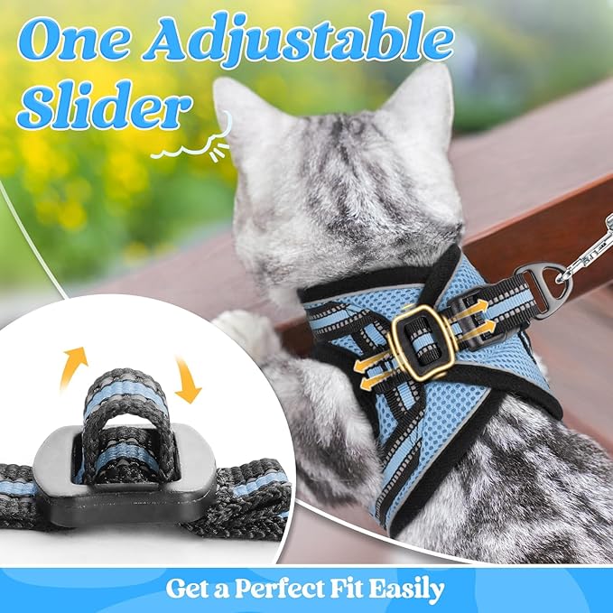 rabbitgoo Cat Harness and Leash Set - Image 7