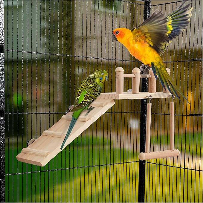 Bird Perches Platform Swing - Image 3