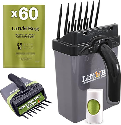 Neater Pet Brands Lift N’ Bag 2.0 Dog Pooper Scooper by NeaterPetBrands