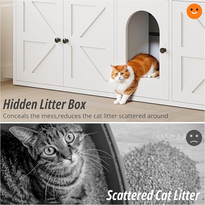 IRONCK Cat Litter Box Enclosure - Image 5