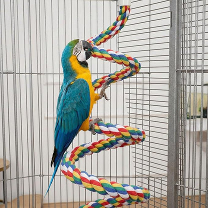 iplusmile Bird Perch 44 Inch Bird Rope Perches - Image 3
