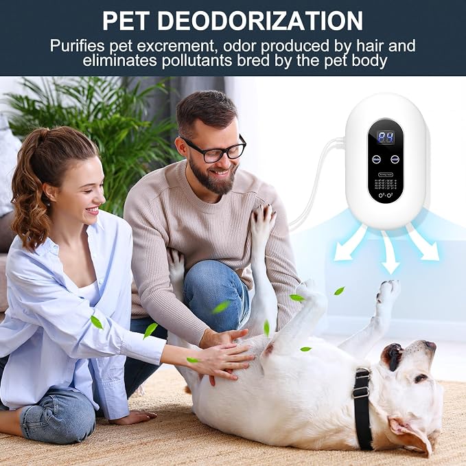 Ozone Odor Eliminator for Strong Odor 99% Cat Litter Deodorizer Dog Poof Odor - Image 6