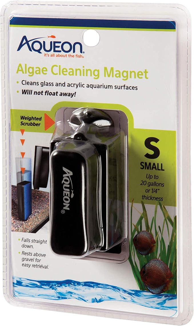Aqueon Aquarium Algae Scraper, Fish Tank Cleaning Magnets by Aqueon